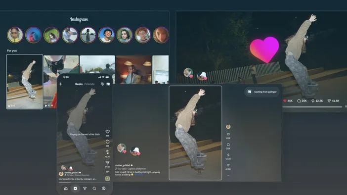 Instagram for TV